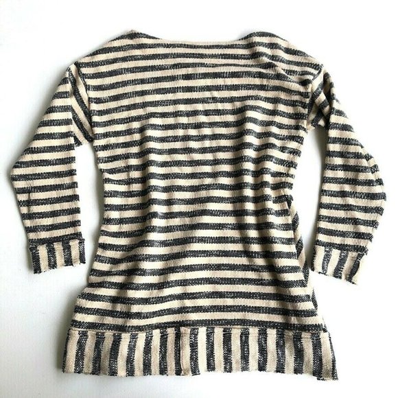 Soft Surroundings Marina Striped Boat Neck Sweater - Picture 3 of 5